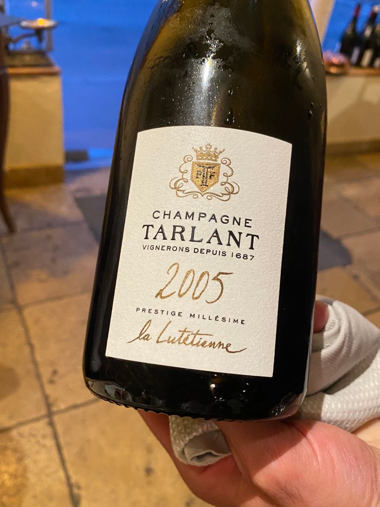 2005 Tarlant Champagne la Lutetienne Prestige Millesime