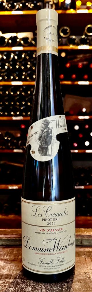 2022 Domaine Weinbach Pinot Gris Les Caracoles - CellarTracker
