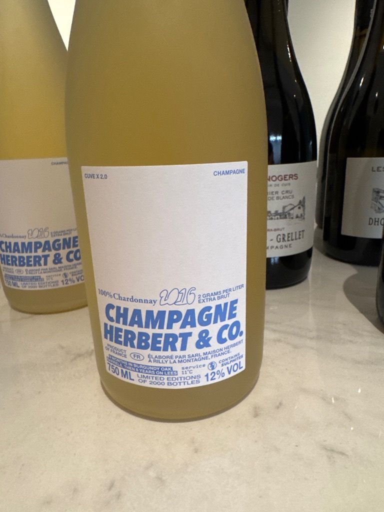 2016 Champagne Herbert & Co. Chardonnay Cuve X - CellarTracker