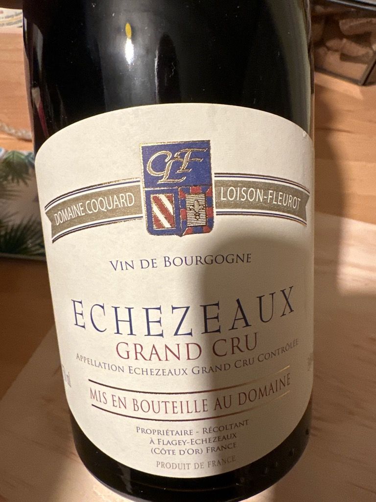 2015 Domaine Coquard Loison-Fleurot Echezeaux - CellarTracker