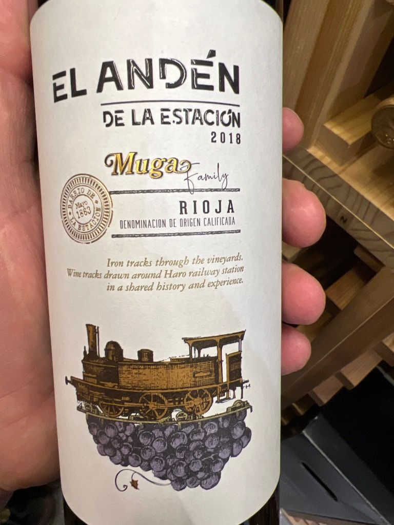 Muga El Anden de la Estacion Crianza 2019 (750ML)