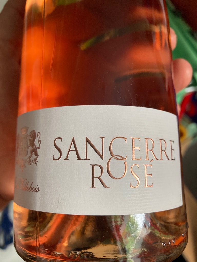 2021 Joost De Villebois Sancerre Rosé, France, Loire Valley, Upper