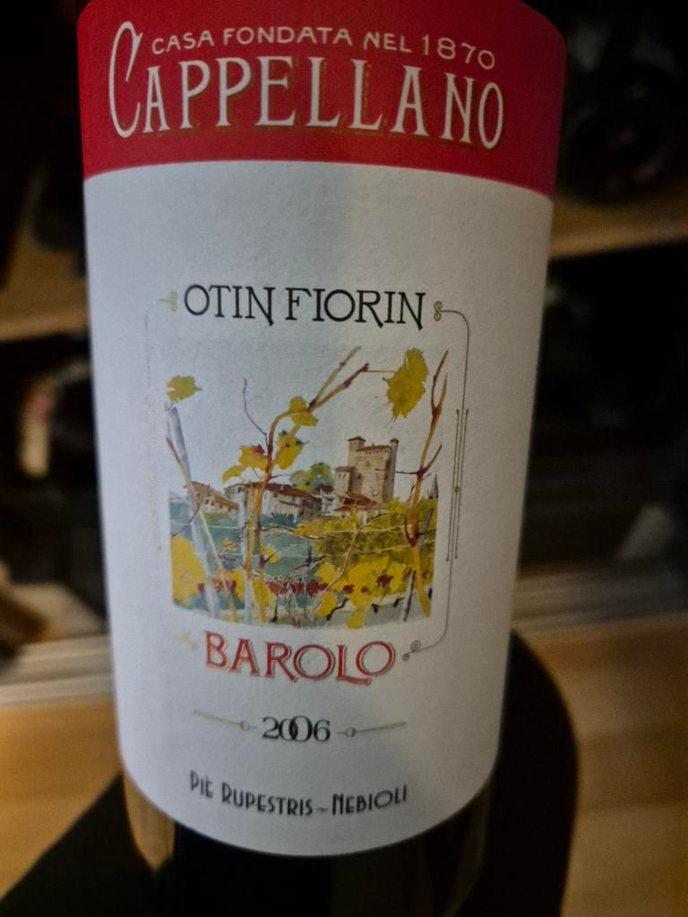 2006 Cappellano Barolo Piè Rupestris Otin Fiorin (Gabutti