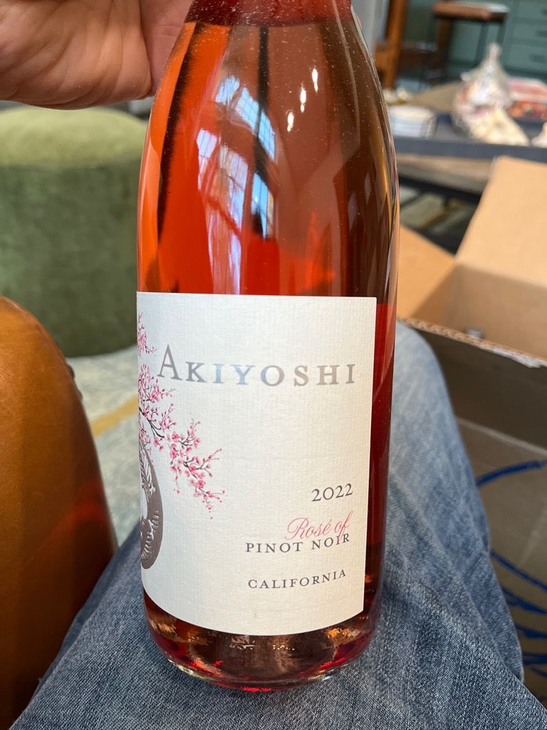 2022 David Akiyoshi Pinot Noir Rosé - CellarTracker