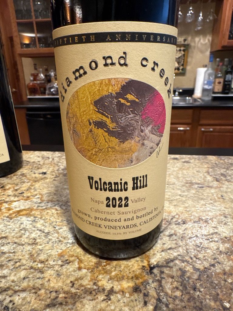 2022 Diamond Creek Cabernet Sauvignon Volcanic Hill - CellarTracker