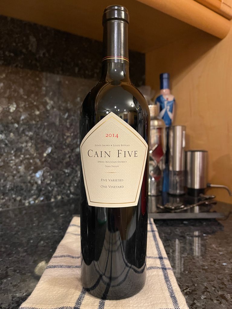 2018 Cain Vineyard & Winery Cain Five - CellarTracker