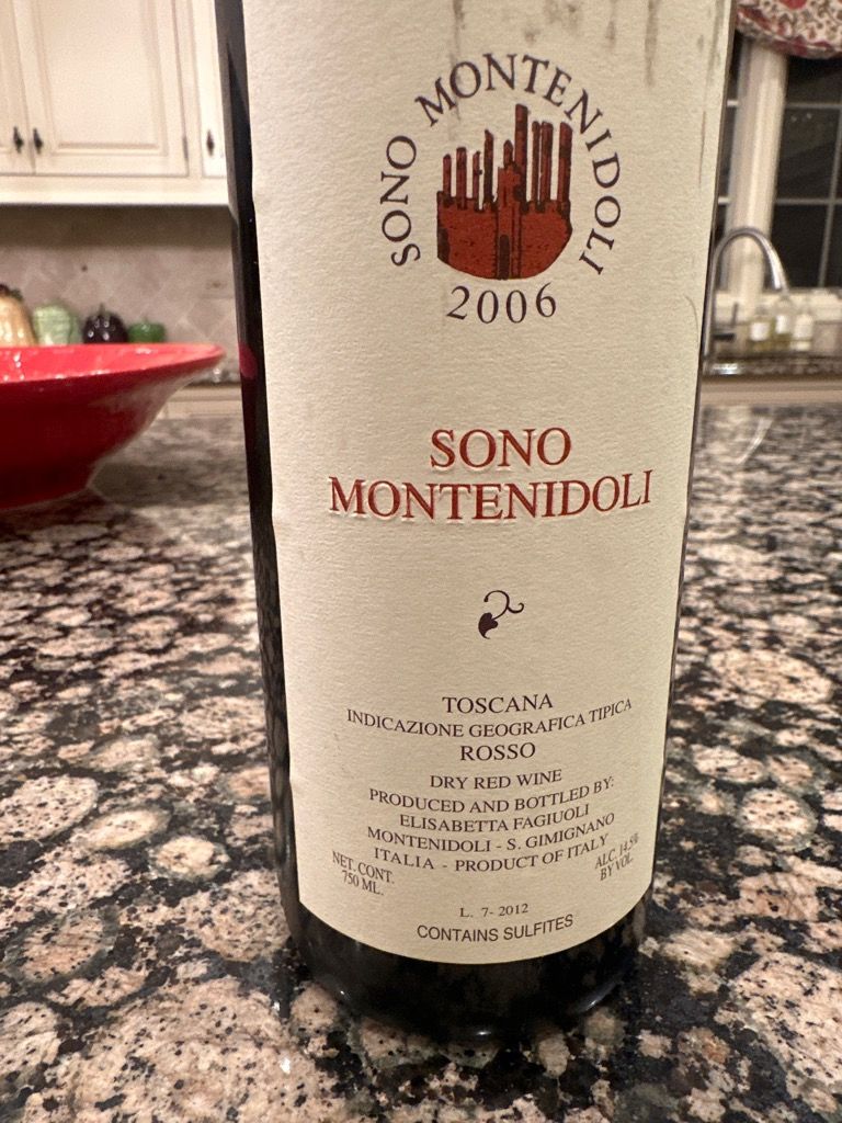 2006 Montenidoli Rosso Toscana IGT, Italy, Tuscany, Toscana IGT ...