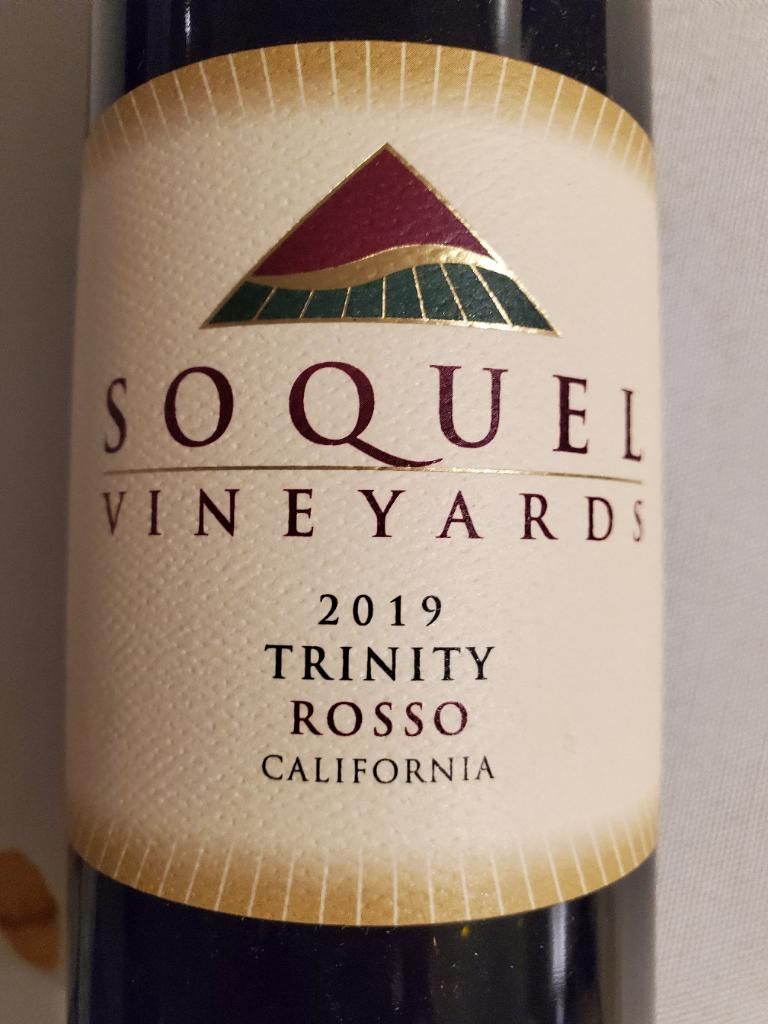 2019 Soquel Vineyards Trinity Rosso, USA, California, Santa Cruz