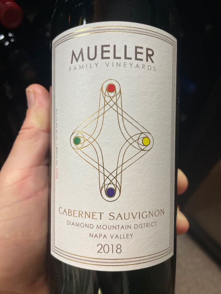 2018 Mueller Family Vineyards Sauvignon Diamond Mountain, USA