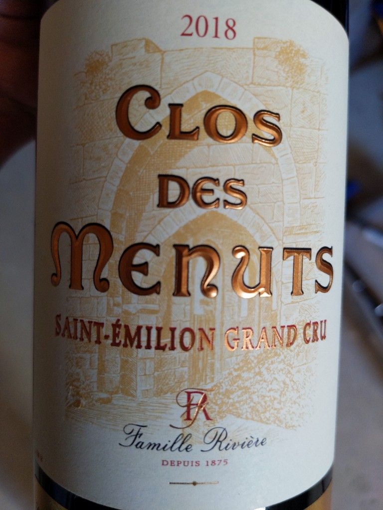 2018 Clos Des Menuts - CellarTracker