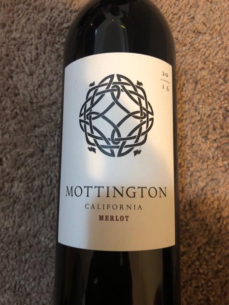 2013 Mottington Merlot, USA, California - CellarTracker