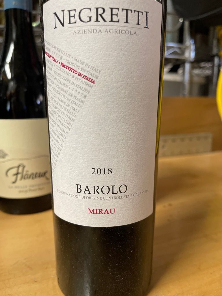 2018 Negretti Barolo Mirau - CellarTracker