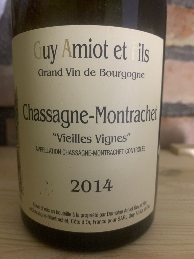 ワイン Guy Amiot et FilsSaint-Aubin1erCru 2015 2015 Domaine Amiot Guy et Fils Chassagne-Montrachet Vieilles