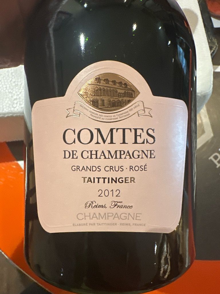 2012 Taittinger Champagne Comtes de Champagne Rosé Brut