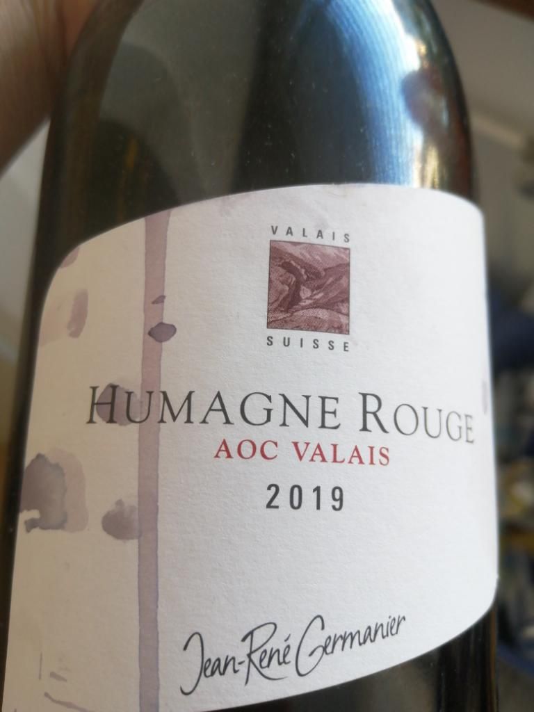 2019 Jean-René Germanier Humagne Rouge, Switzerland, Valais, Vétroz ...
