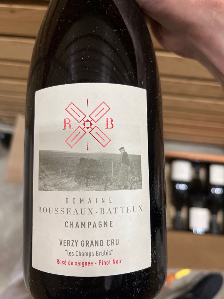 2018 Champagne Rousseaux-Batteux Verzy Grand Cru 
