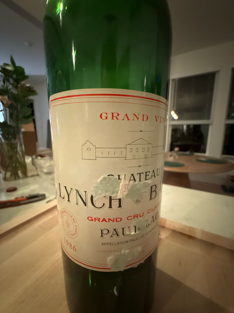 1986 Château Lynch-Bages - CellarTracker