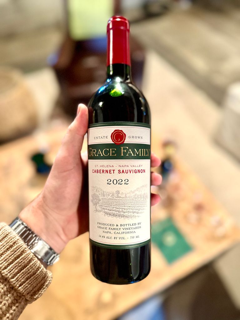 GraceFamilyVineyardsグレースファミリーヴィンヤーズサイン入り 2022 Grace Family Cabernet Sauvignon - CellarTracker