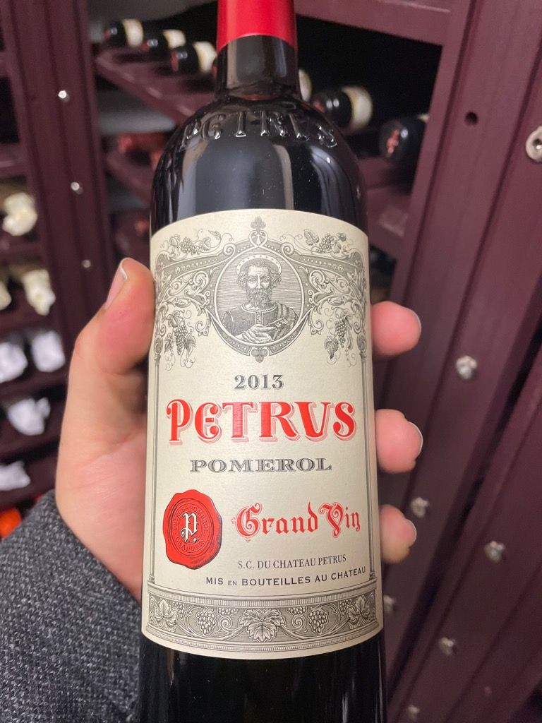 シャトー ペトリュス PETRUS 2004 Grand Vin 空瓶 空き瓶 Petrus 2017