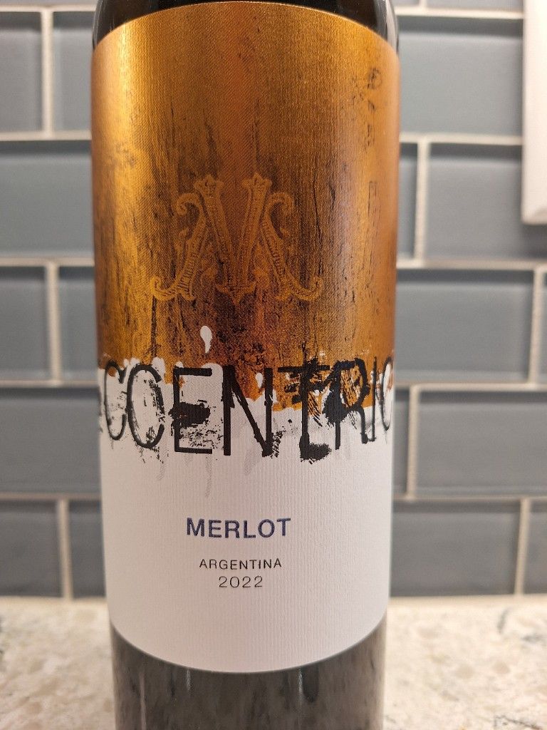 2021 Eccentric Wines Merlot, Argentina, Mendoza - CellarTracker