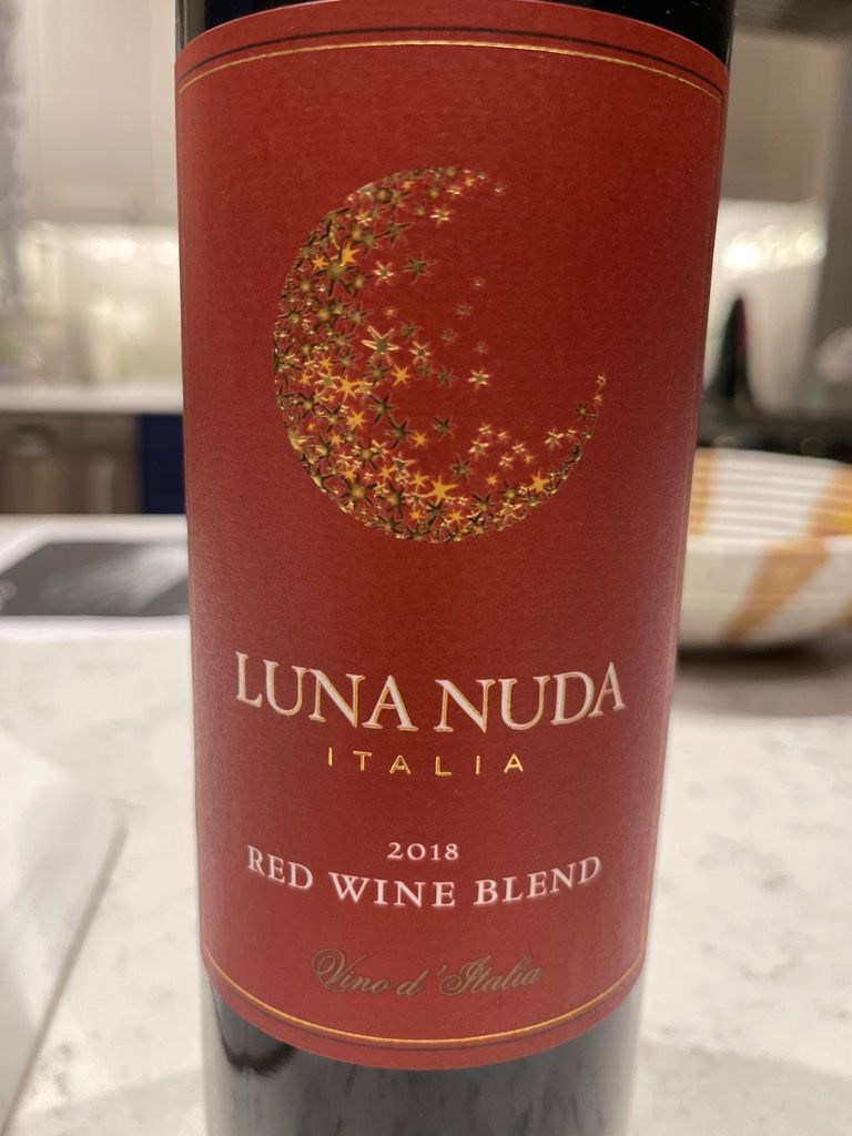 2019 Luna Nuda Red Wine Blend, Italy, TrentinoAlto Adige, Alto Adige