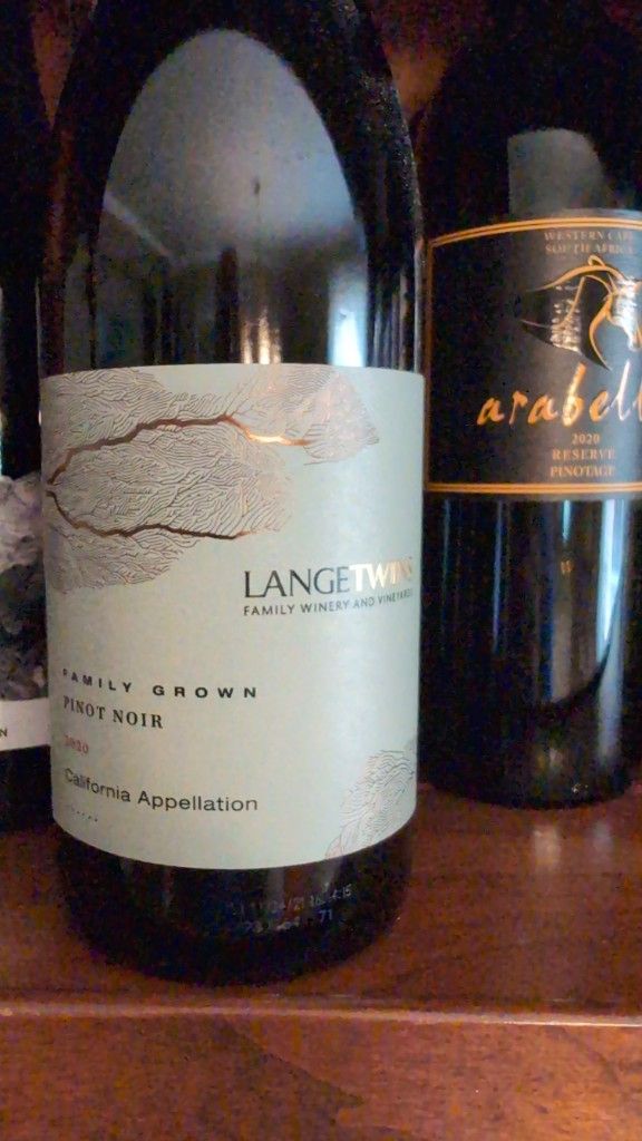 2020 LangeTwins Pinot Noir - CellarTracker