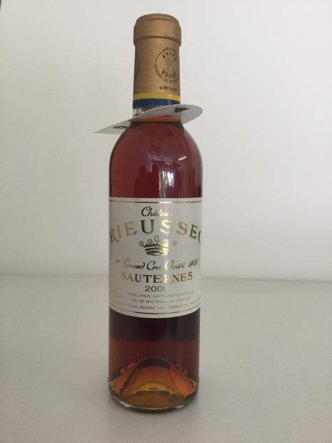 シャトー・リュウセック　2000 2000 Château Rieussec - CellarTracker