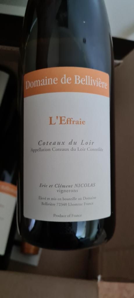 Coteaux de Loir Premices Domaine Belliviere 2022 75CL