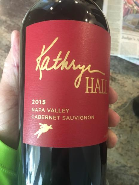 2015 Katherine Hall Cabernet Sauvignon, USA, California, Napa Valley ...