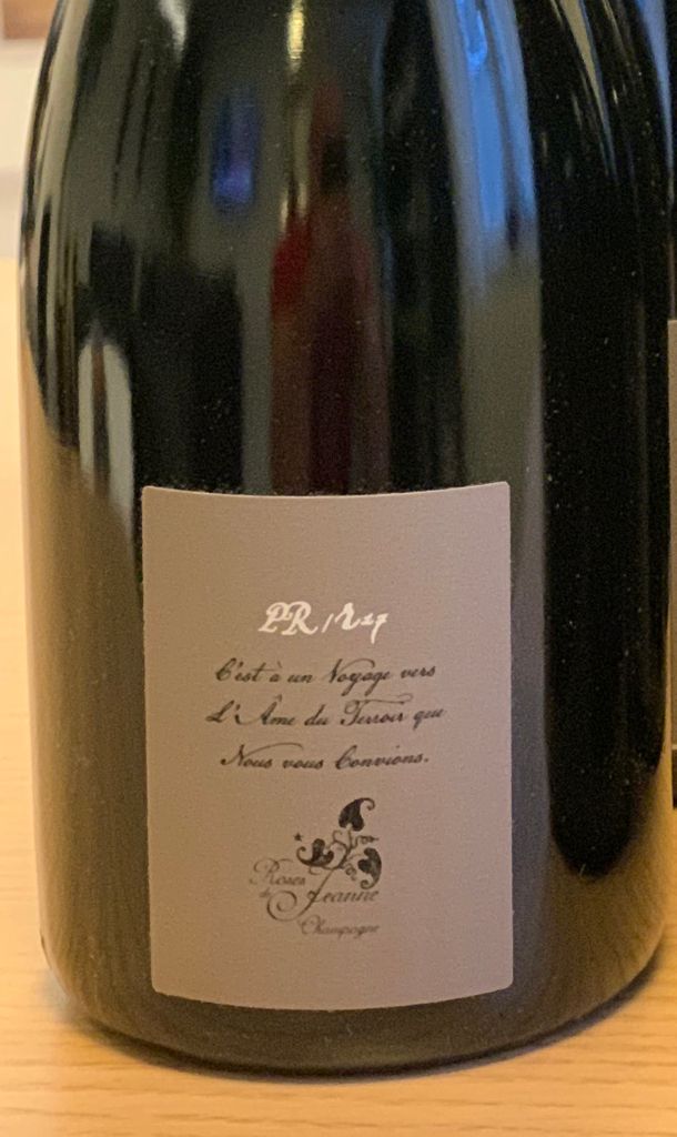 2017 Roses de Jeanne / Cédric Bouchard Champagne PR/R17