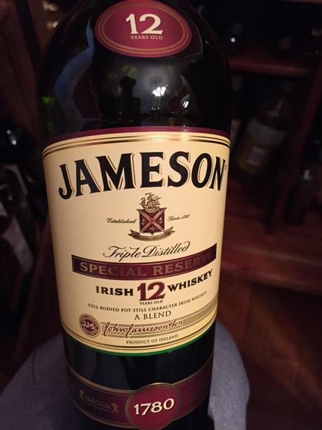 Jameson Twelve Year Old Special Reserve