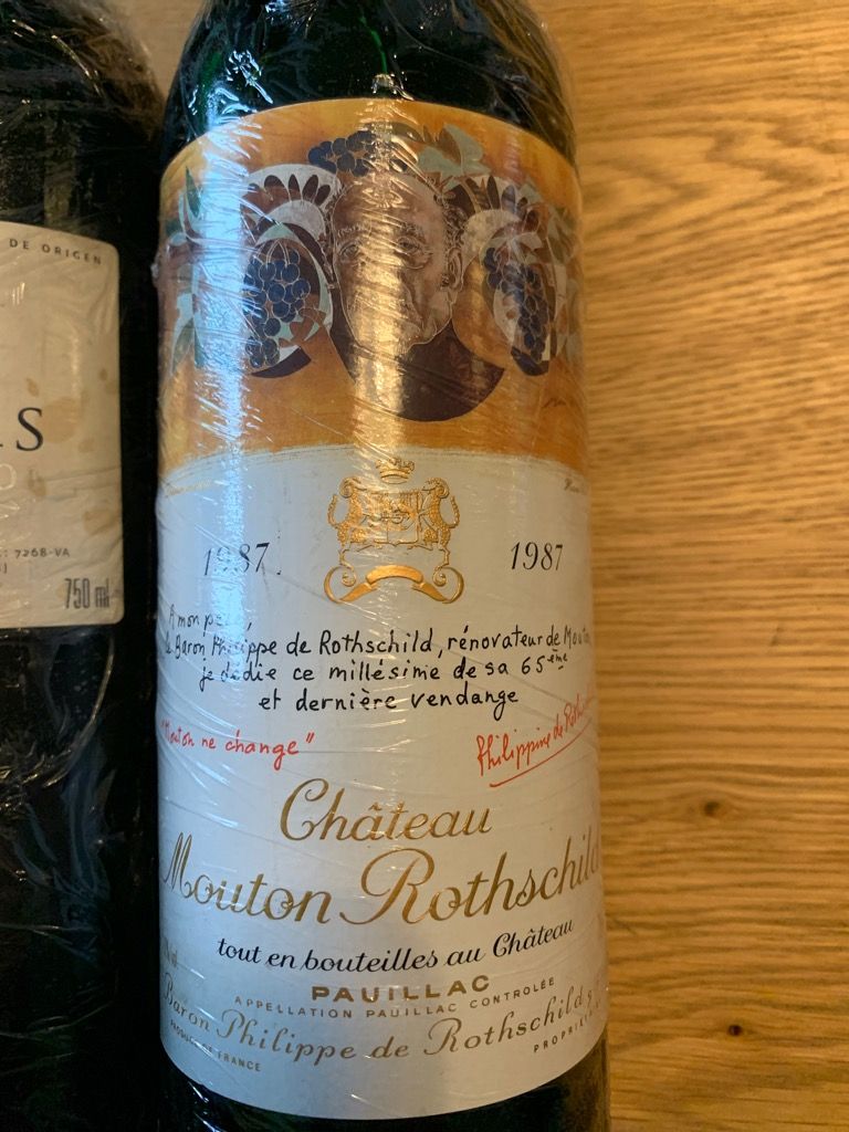 Buy Mouton Rothschild 1987 (ts) online - VINEUT Rare