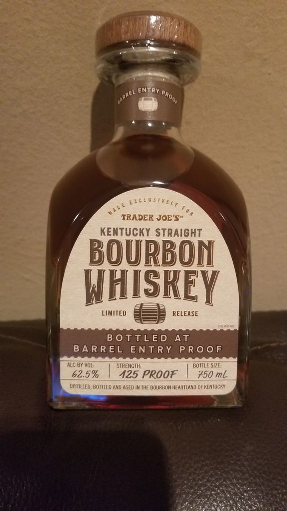 NV Trader Joe's (Sazerac) Limited Edition Kentucky Straight Bourbon ...