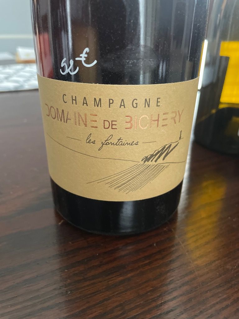 N.V. Domaine de Bichery Champagne Les Fontaines Rosé Brut Nature