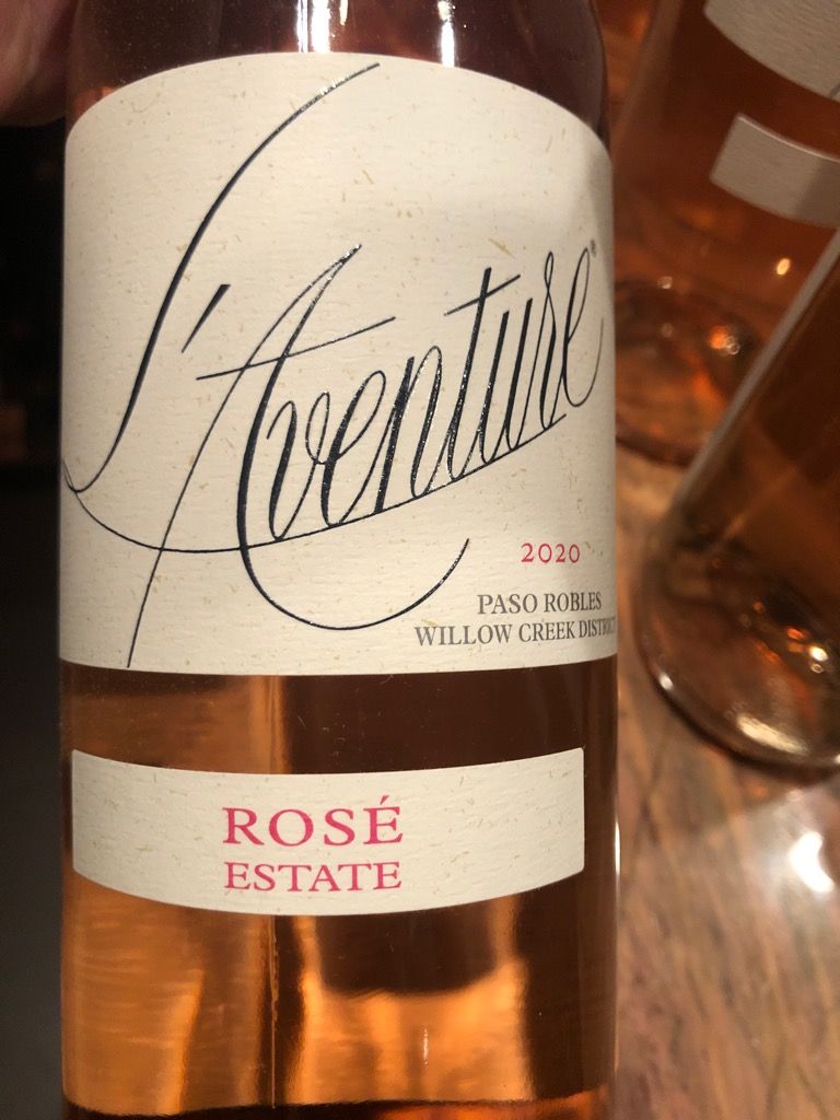 2020 L'Aventure Estate Rosé, USA, California, Central Coast, Paso