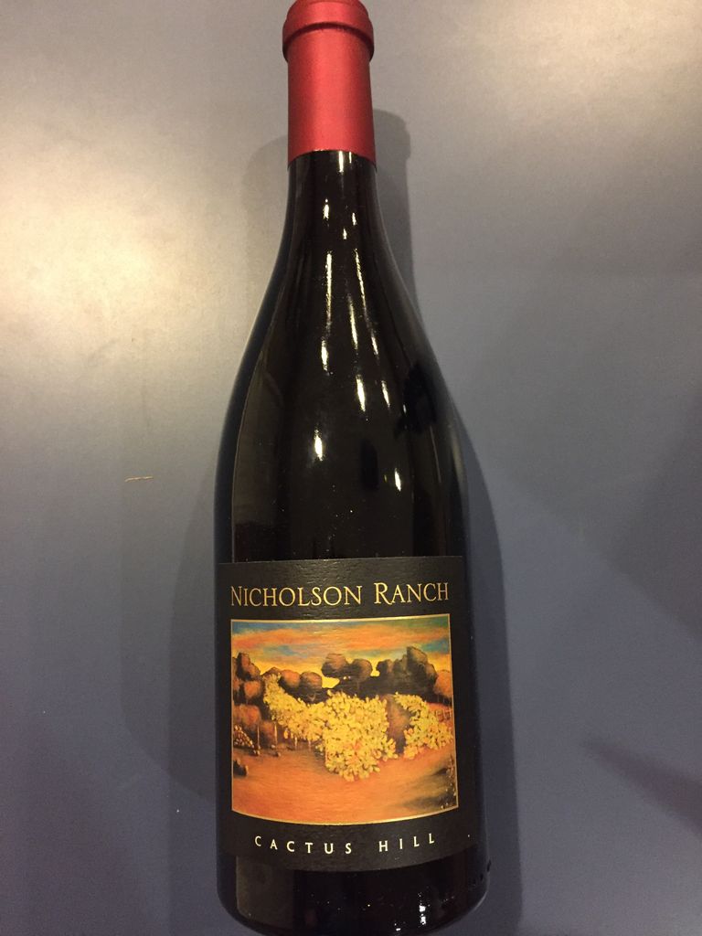 Nicholson Ranch Wine 2017 Nicholson Ranch Pinot Noir Estate Cactus Hill, USA, California ...