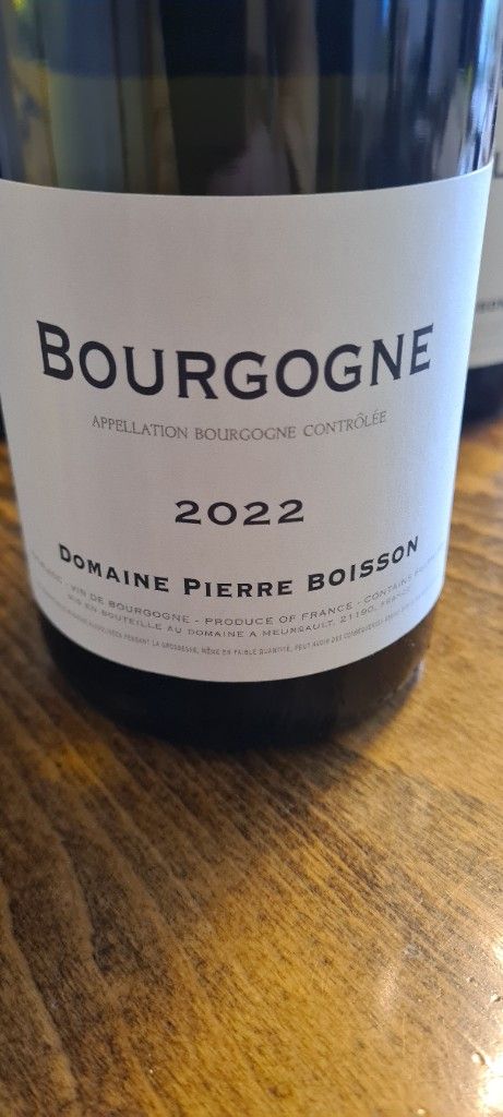 ピエール ボワッソン ムルソー 2015 Pierre Boisson Meursault