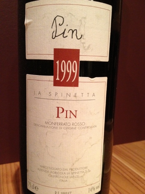 1999 La Spinetta (Rivetti) Monferrato Pin - CellarTracker