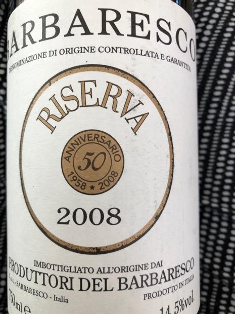2008 Produttori del Barbaresco Barbaresco 50º Anniversario Riserva