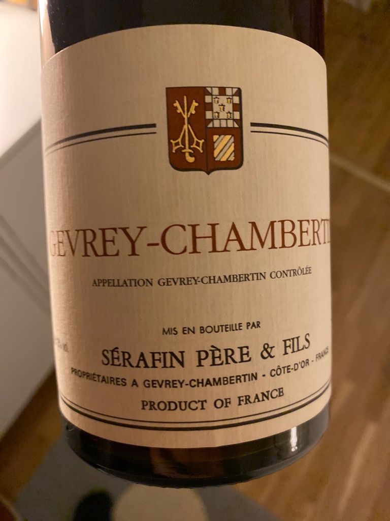 2013 Serafin Père et Fils Gevrey-Chambertin - CellarTracker
