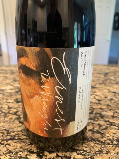 2019 Ernest Vineyards Pinot Noir The Wrangler, USA, California, Sonoma ...