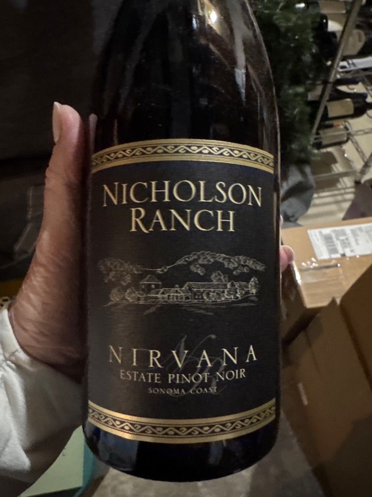 Nicholson Ranch Wine 2021 Nicholson Ranch Pinot Noir Nirvana, USA, California, Sonoma County ...