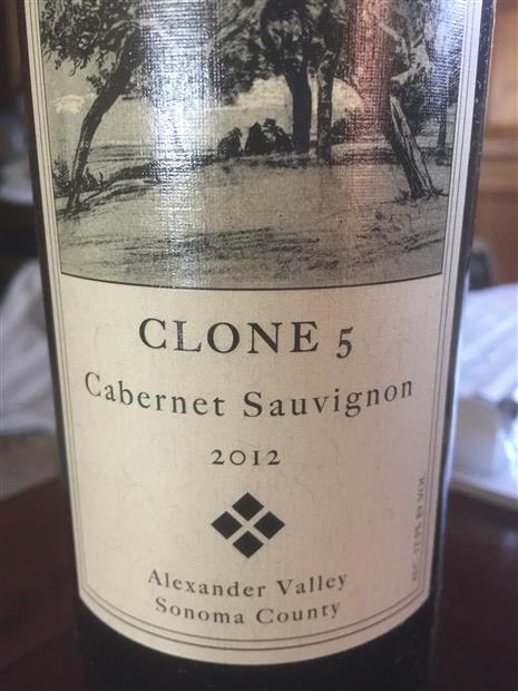 clone 5 cabernet sauvignon