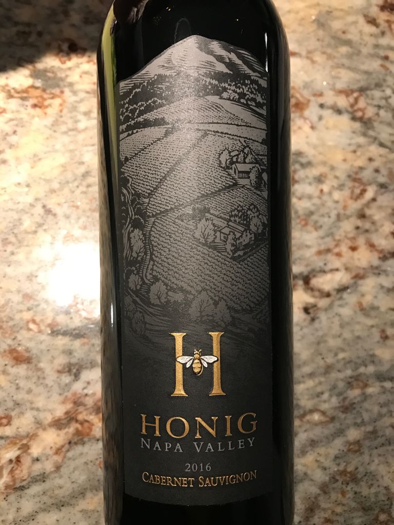 2016 Honig Cabernet Sauvignon - CellarTracker
