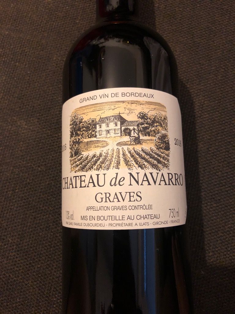 2016 Château de Navarro, France, Bordeaux, Graves - CellarTracker
