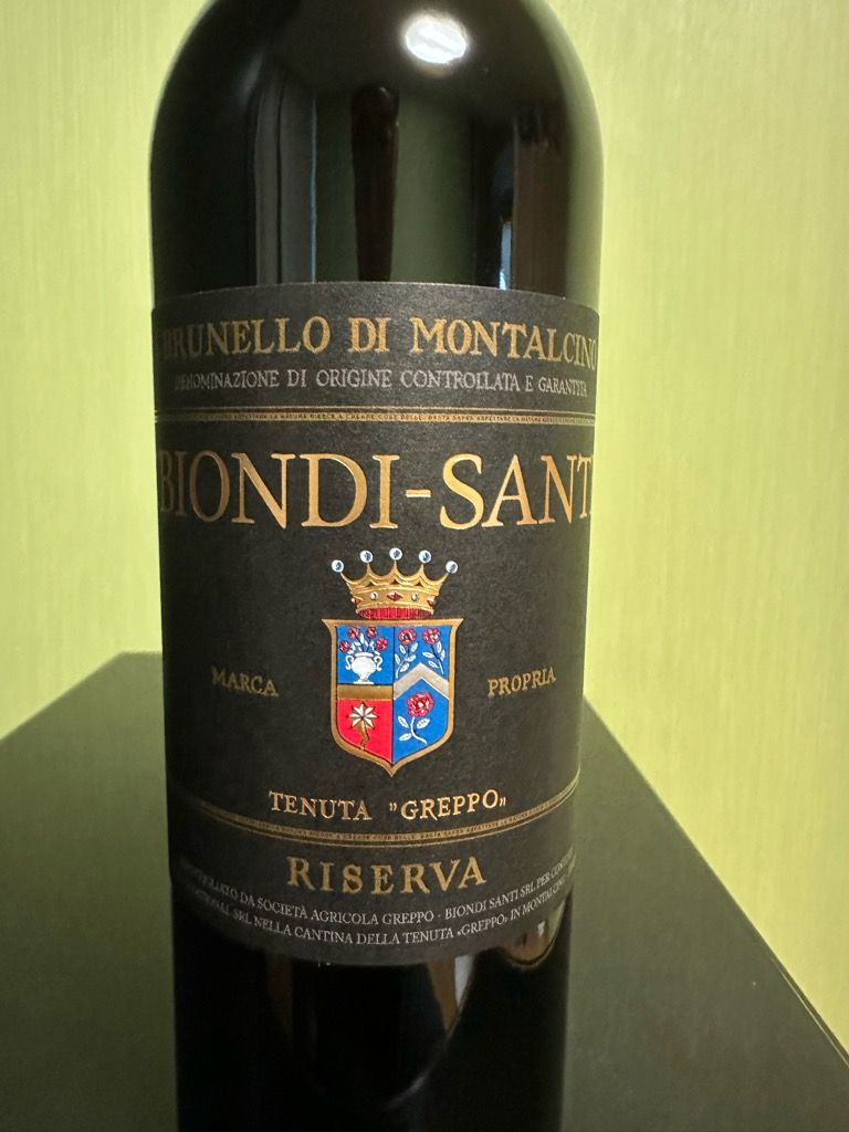 2016 Tenuta Greppo (Biondi-Santi) Brunello di Montalcino Riserva