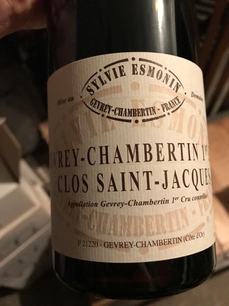 2014 Sylvie Esmonin (Michel et Fille) Gevrey-Chambertin 1er Cru