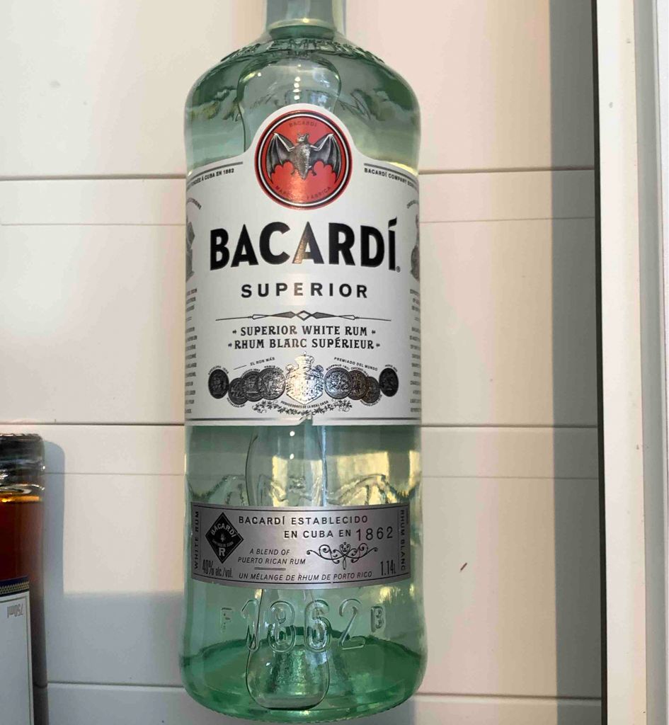 L19764D4K ☆RON BACARDI SUPERIOR WHITE RUM バカルディ スペリオール