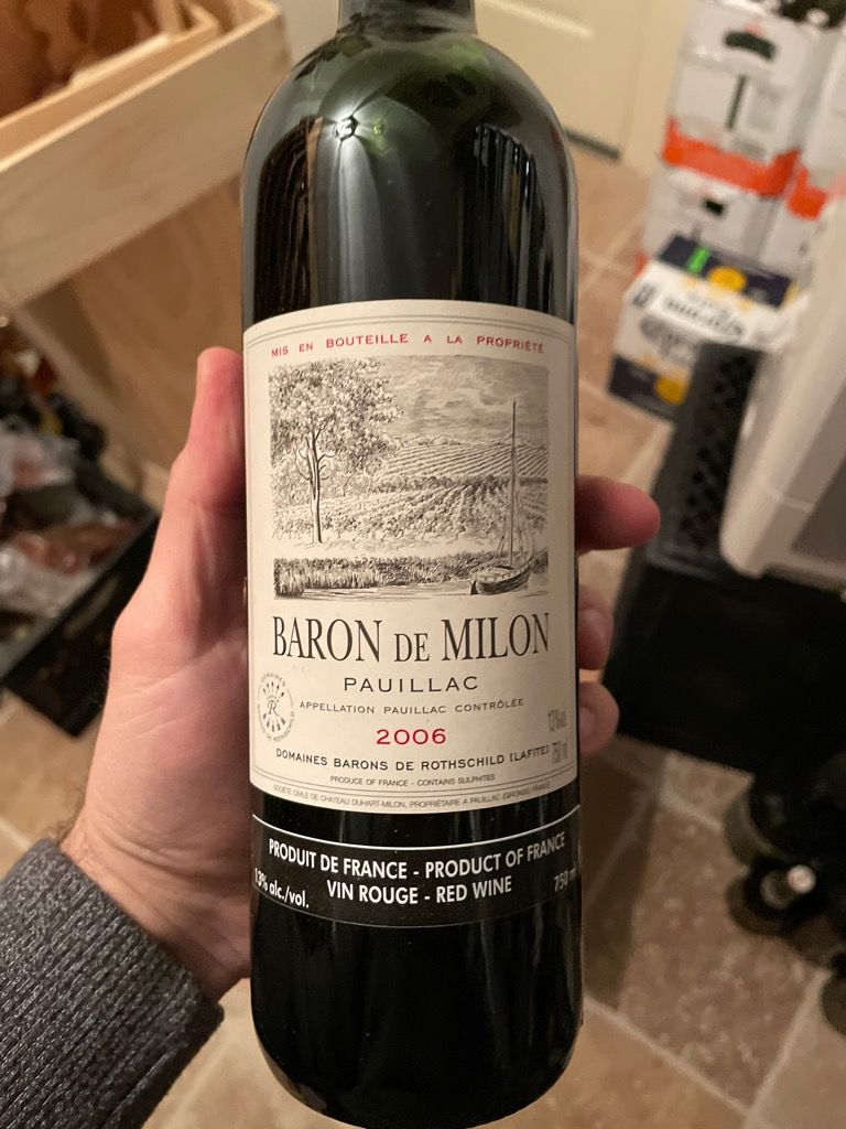 1996 Baron de Milon - CellarTracker