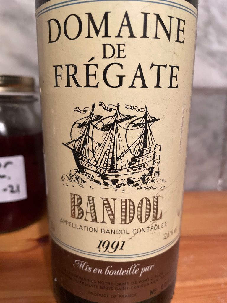 1991 Domaine de Fregate Bandol, France, Provence, Bandol CellarTracker